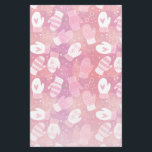 Winter Christmas Mittens Pattern in Pink Stationery<br><div class="desc">This novelty pattern design features hand drawn mittens with unique doodled designs on each mitten, perfect for the chilly winter season. Each adorable mitten has snowflakes, hearts, festive stripes, strings and pom poms or petal prints, and are surrounded by snowflake dots. Coloured in a bright and lively colour palette of...</div>