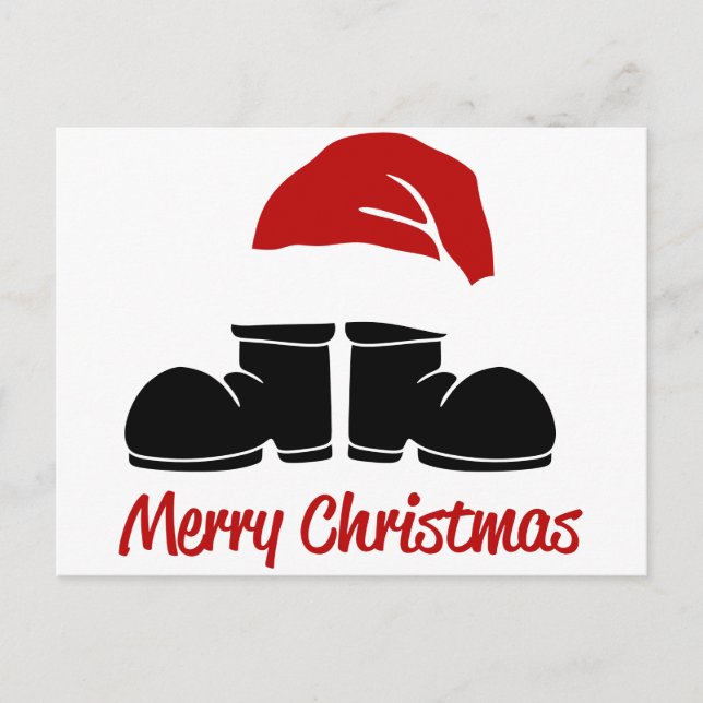 Winter Christmas Postcard (Front)