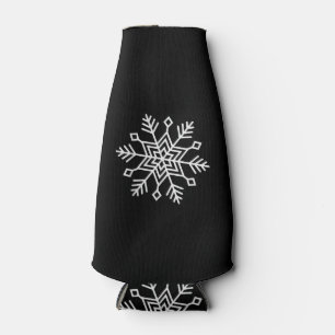 Winter Christmas Snowflake Matching Family Festive Bottle Cooler