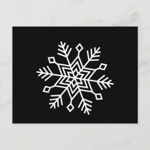 Winter Christmas Snowflake Matching Family Festive Enclosure Card