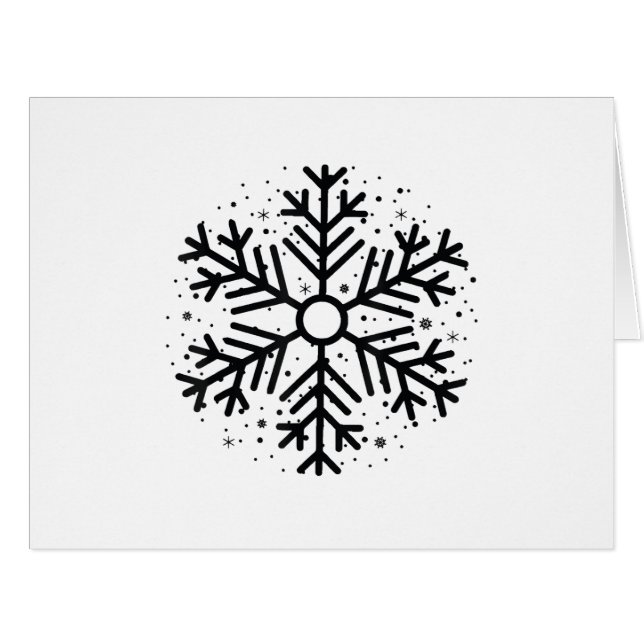 Winter Christmas Snowflake Matching Group Holiday  (Front Horizontal)