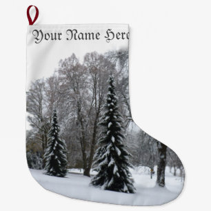 Winter Christmas Stockings Personalised Stockings