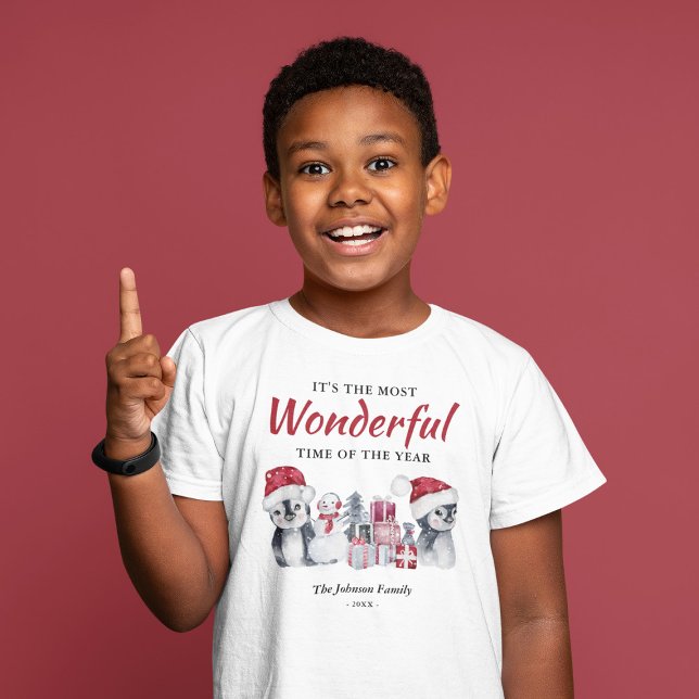 Winter Christmas Themed T-Shirt (Creator Uploaded)