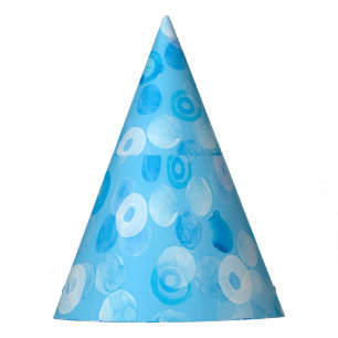 Winter Circles: Abstract Polka Dots. Party Hat