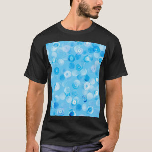 Winter Circles: Abstract Polka Dots. T-Shirt