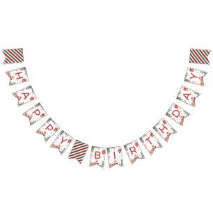 Winter Cocoa Birthday Banner