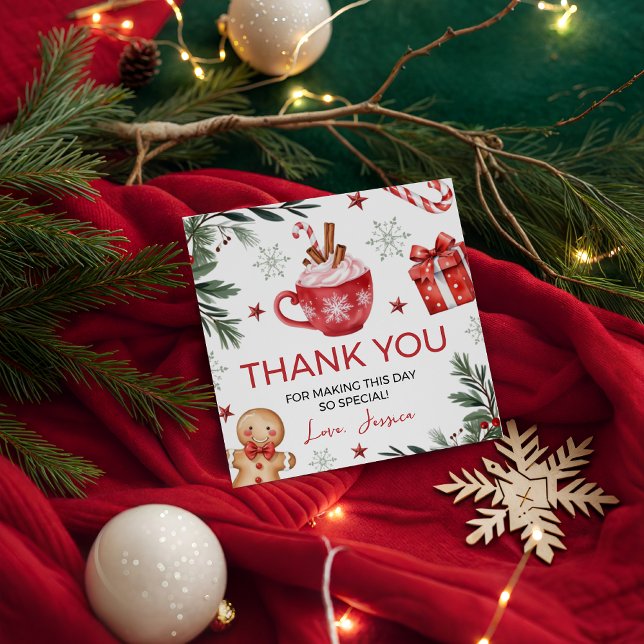 Winter Cocoa Birthday Favor Tag (Creator Uploaded)