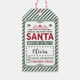 Winter Colours Gift Tag