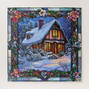 Winter Cottage Puzzle