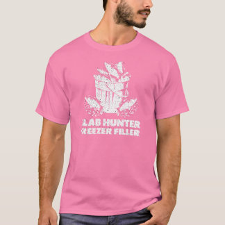Winter Crappie Fishing Slab Hunter T-Shirt