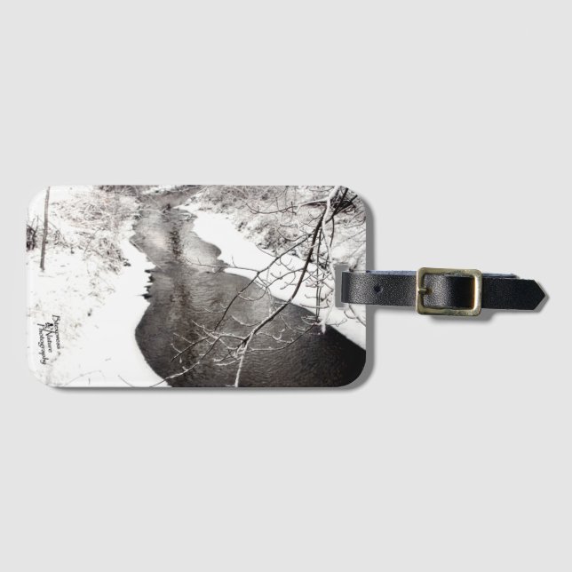 Winter Creek Luggage Tag (2.0) (Front Horizontal)
