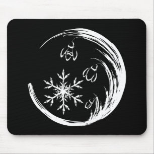 Winter Crest Mouse Pad
