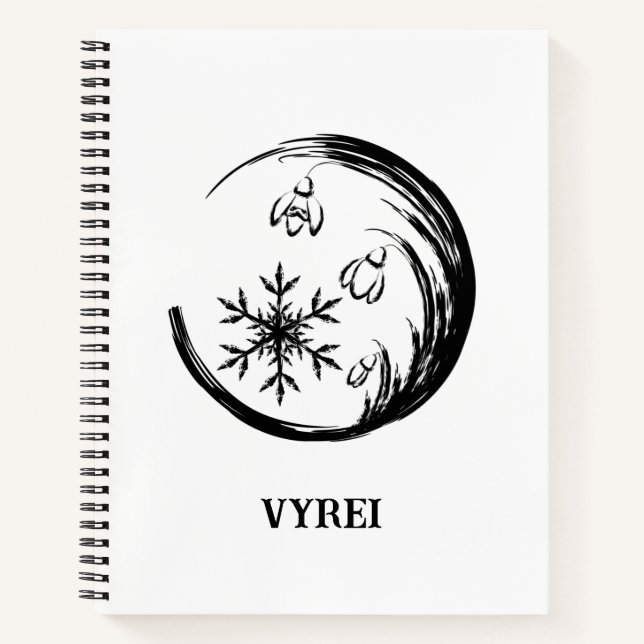 Winter Crest Notebook (Front)