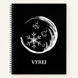 Winter Crest Notebook