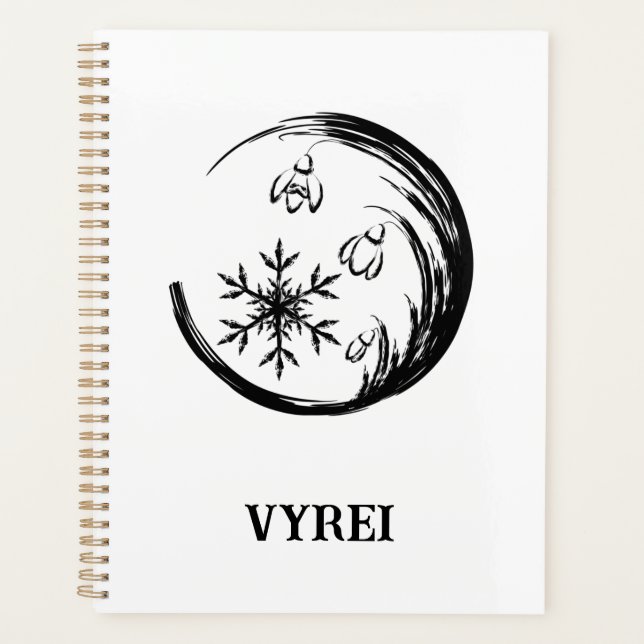 Winter Crest Planner (Front)