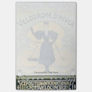 'Winter Cycle Racing Track', International Exhibit Post-it Notes