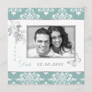 Winter Damask SD Invitation Square