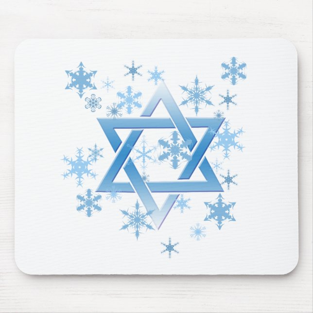 winter david mouse pad (Front)