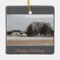 Winter Day Photo Ornament