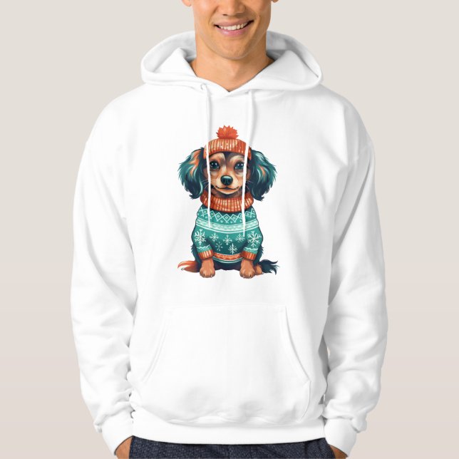 Winter Doggie Sweater Vibes (Front)