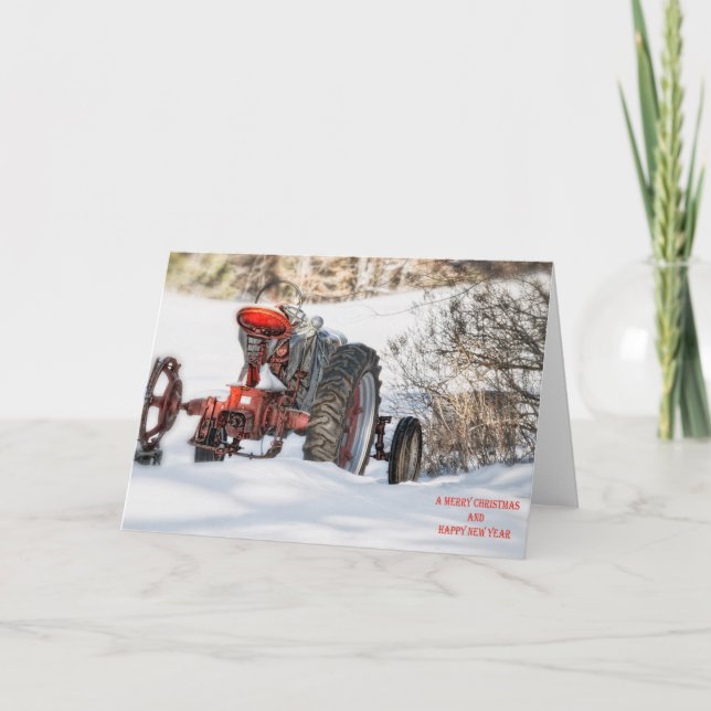 Winter Downtime Christmas Card (Front)