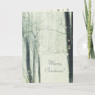 Winter Dream - Merry Christmas Greeting Holiday Card