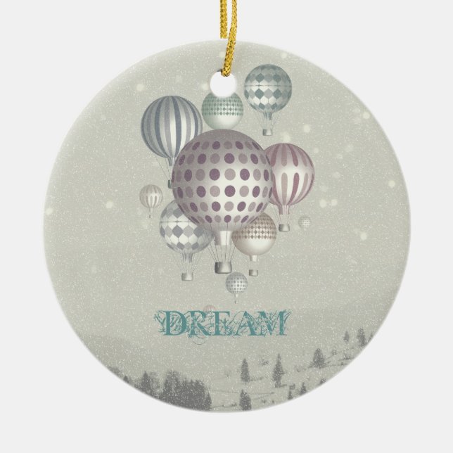 Winter Dreamflight Christmas Ornament (Front)
