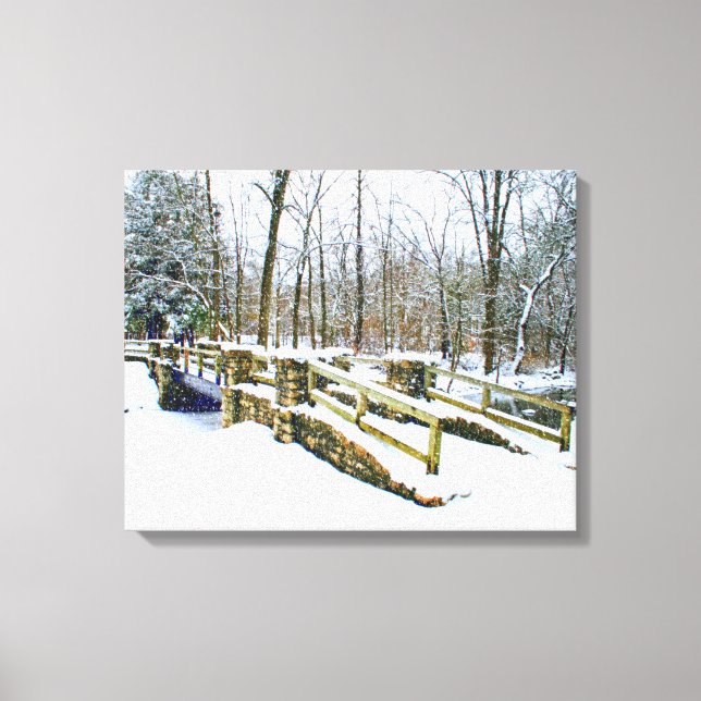"Winter Dreams" Canvas Print (Front)
