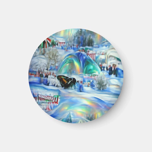 Winter Dreamscape Magnet (Front)