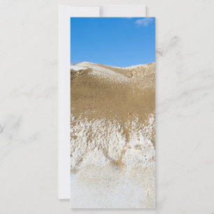 Winter dunes landscape