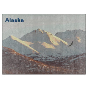 Winter Eagle Cutting Board