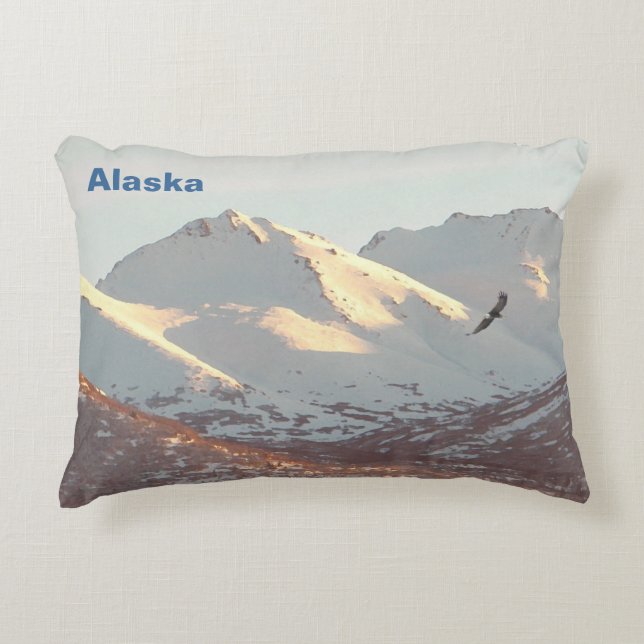 Winter Eagle Decorative Cushion (Front)