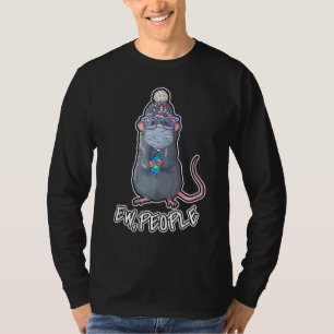 Winter Edition Ew People Saying Pet Rat Wearing Fa T-Shirt