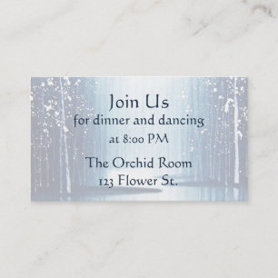 Winter Egrets Reception Cards