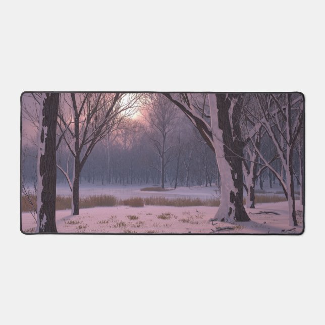 Winter Ethereal Desk Mat (Front)