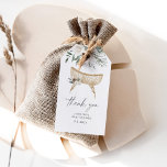 Winter evergreen baby shower thank you Gift Tags<br><div class="desc">Winter evergreen baby shower thank you Gift Tags. Elegant winter nursery "Baby it's cold outside" baby shower decoration.
Matching items available.</div>