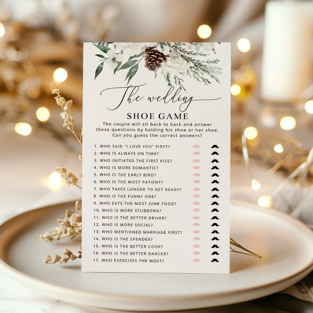 Winter evergreen The wedding shoe bridal game (Creator Uploaded)