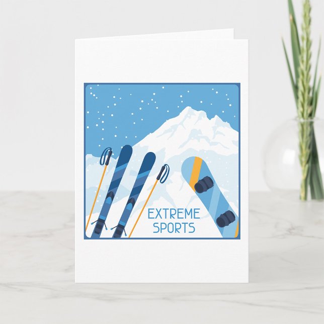 Winter Extreme Sports Card (Creator Uploaded)