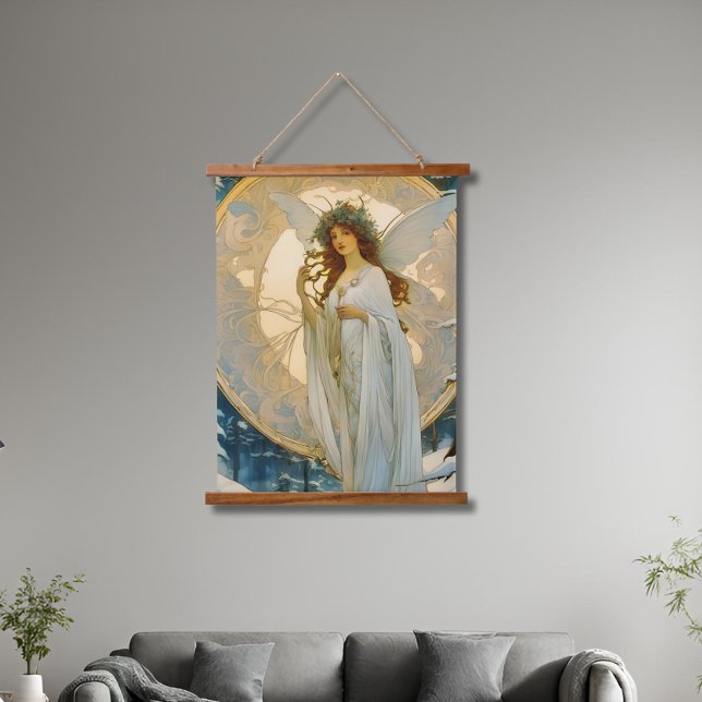Winter Fairy Artistic  Hanging Tapestry (Creator Uploaded)