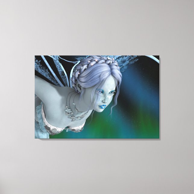 Winter Fairy Canvas Print (Front)