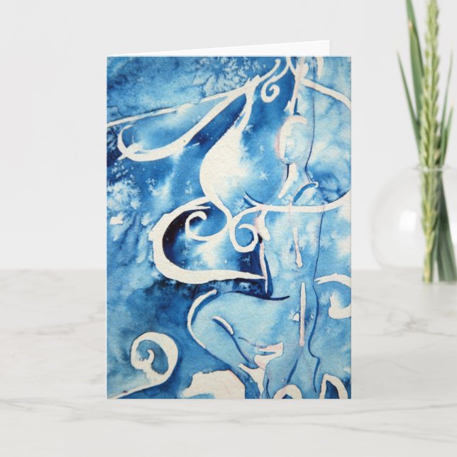 Winter Fairy Card (Front)