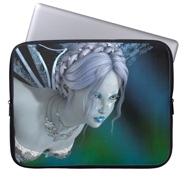 Winter Fairy Laptop Sleeve (Front)