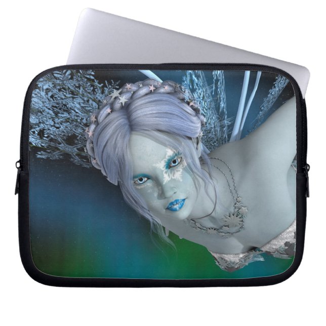 Winter Fairy Laptop Sleeve (Front)