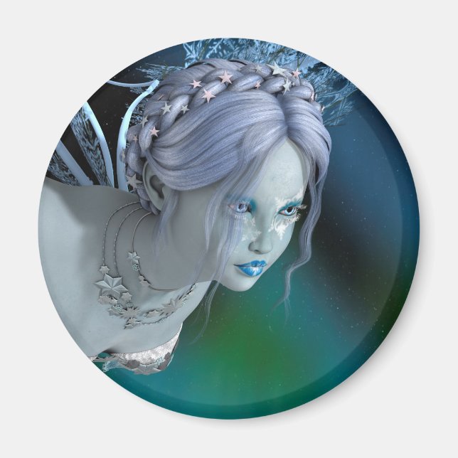Winter Fairy Magnet (Front)