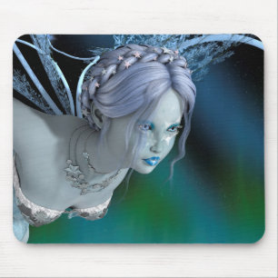 Winter Fairy Mouse Pad