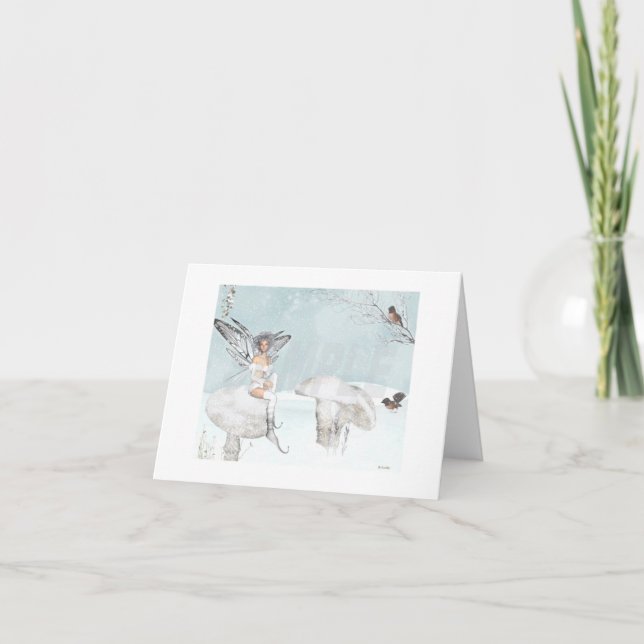 winter Fairy Note card (Front)