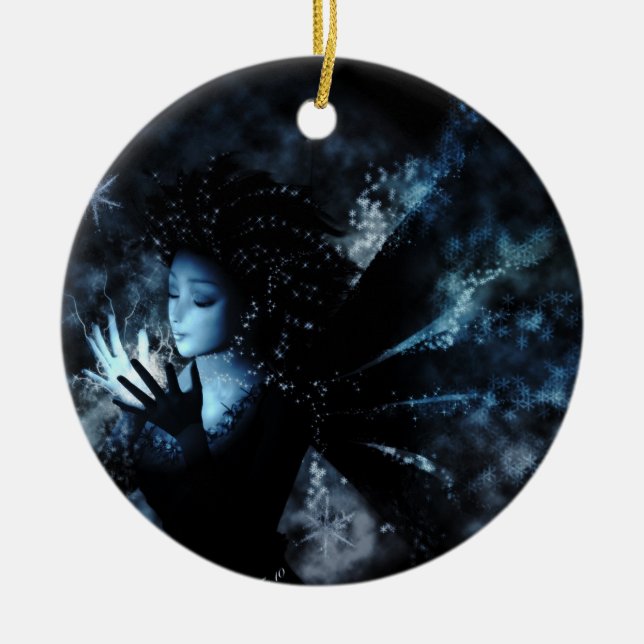Winter Fairy Ornament (Front)
