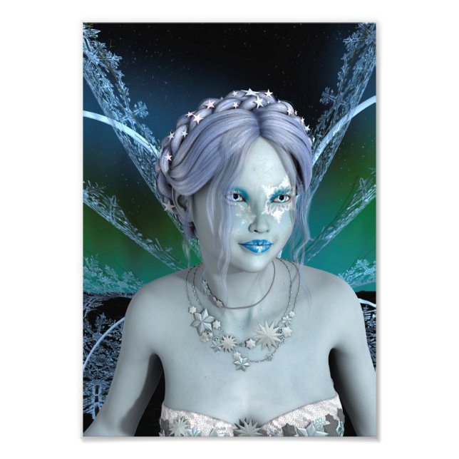 Winter Fairy Photo Print (Front)