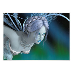 Winter Fairy Photo Print
