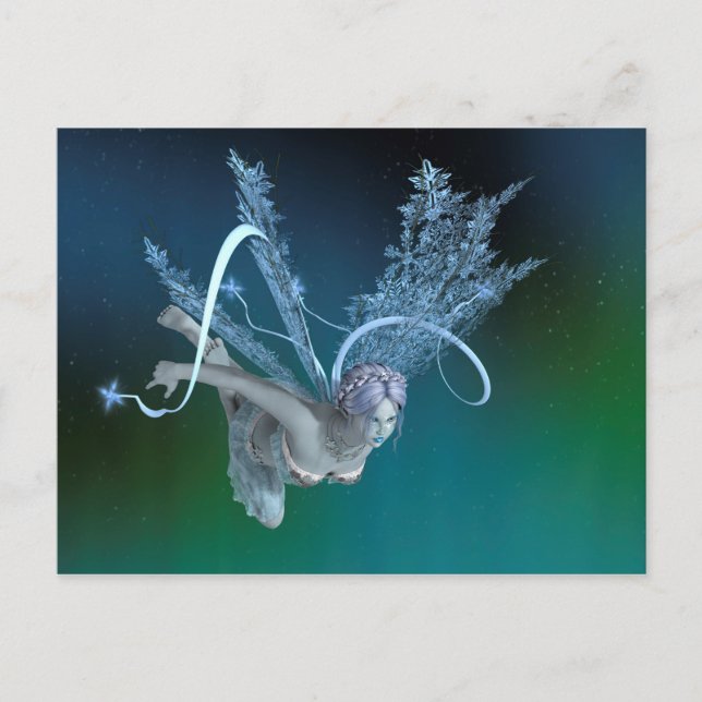 Winter Fairy Postcard (Front)